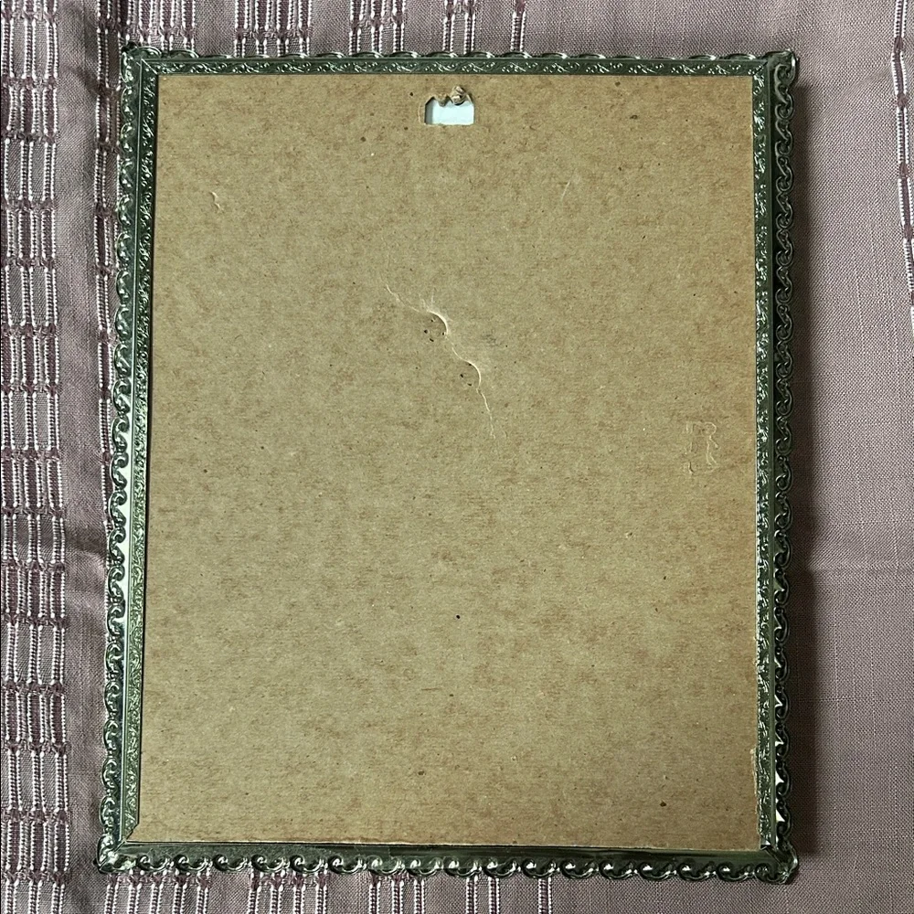 Vintage Print with Cream and Brown  by Mary Cassatt . Woman Bathing. 1890/1891 - Picture 2 of 3